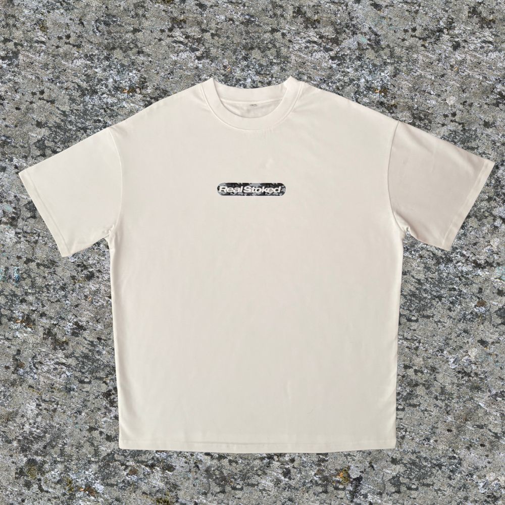 Pillbox Logo Tee - Grey Camo